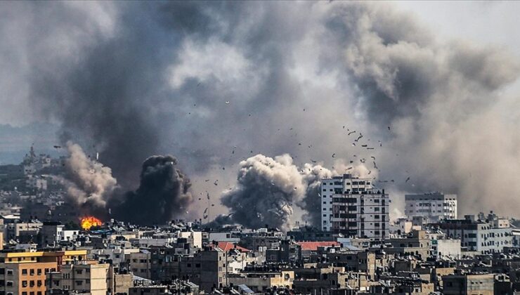 İsrail’in Gazze’ye yoğun hava saldırıları devam ediyor