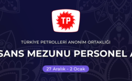 TÜRKİYE PETROLLERİ  16 İŞÇİ ALIMI