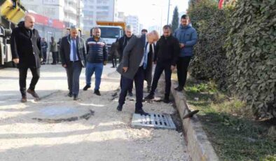 Nazım hikmet caddesi yenilendi