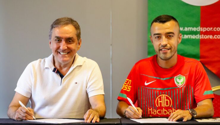 Amedspor’dan ayrılan  Mehmet Özdiraz’ın veda mesajı