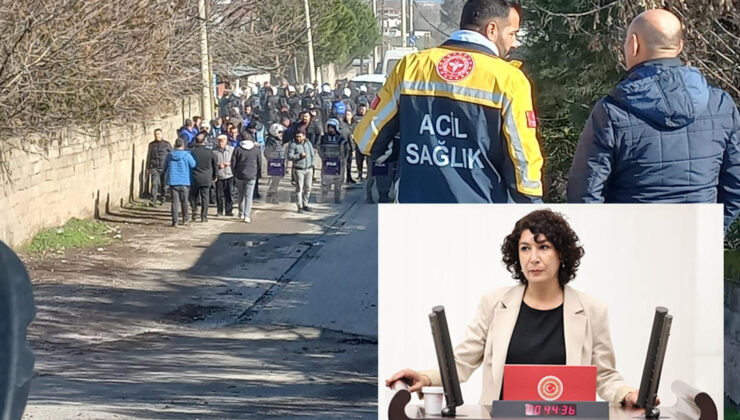 Diyarbakır vekili Fabrika Mahallesi’ndeki yıkımı Meclis’e taşıdı