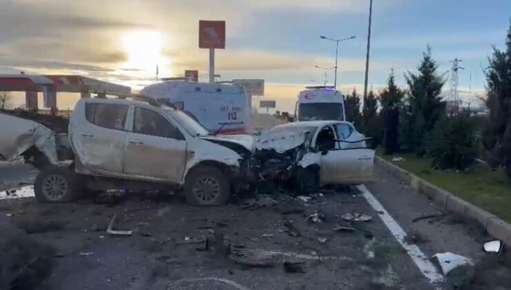 Diyarbakır’da zincirleme kaza: 5 yaralı