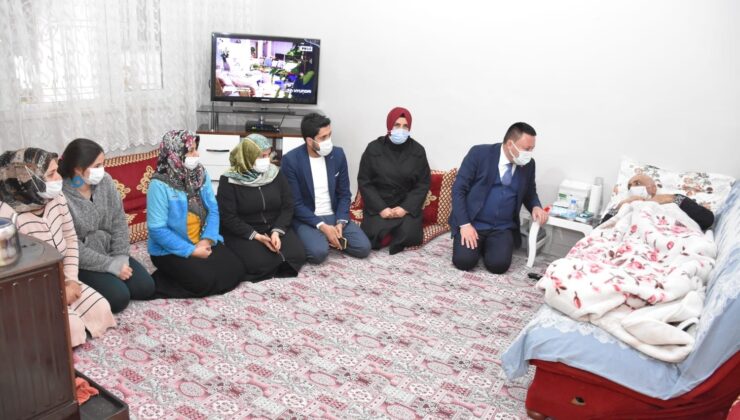 Beyoğlu’ndan kanser hastasına moral ziyareti