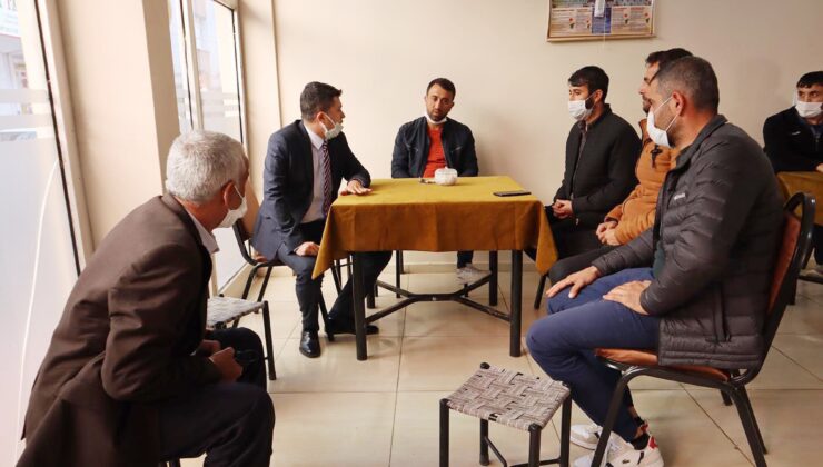 Kaymakam Öztürk esnafla bir araya geldi