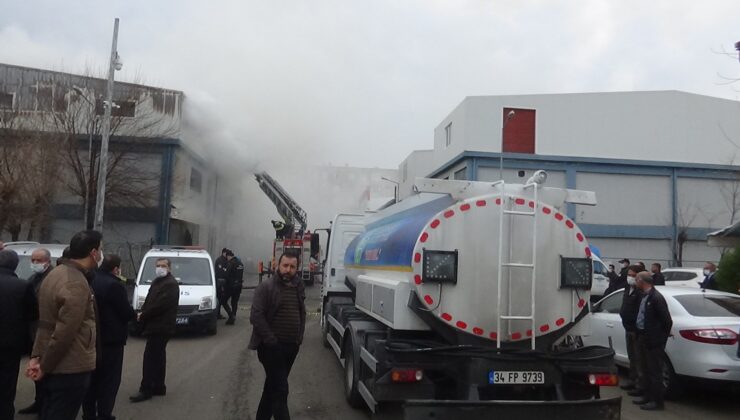Diyarbakır’daki yangına TOMA müdahale etti