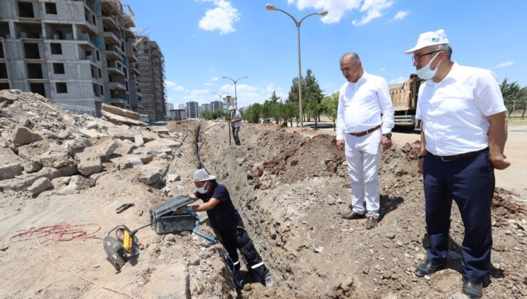 DİSKİ’den yeni yerleşim yerlerine içme suyu şebekesi