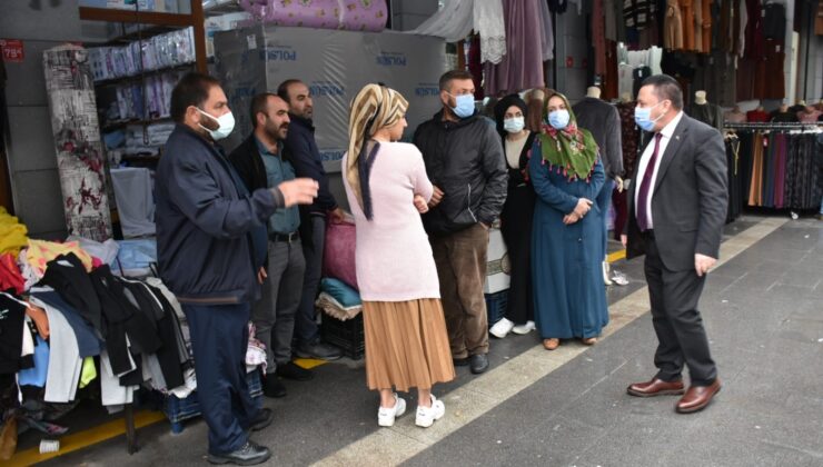 Başkan Beyoğlu esnafı dinledi