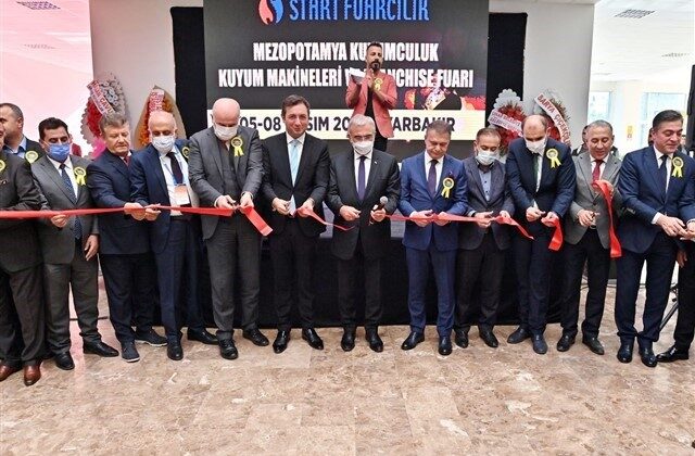 Mezopotamya Kuyumculuk, Kuyum Makineleri ve Franchise Fuarı kapılarını açtı