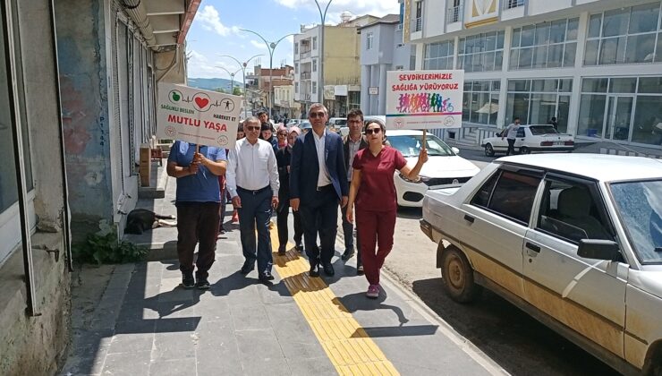 Dicle’de sağlıkçılar, toplum sağlığı için yürüdü