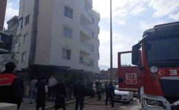 Adıyaman’da iş yerinde yangın paniği