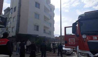 Adıyaman’da iş yerinde yangın paniği