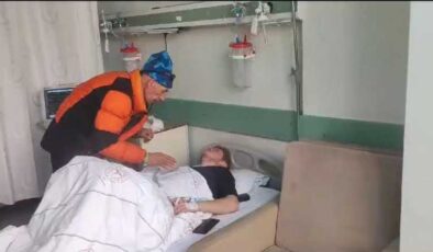 Ağrı’da yaralı dağcıdan teşekkür
