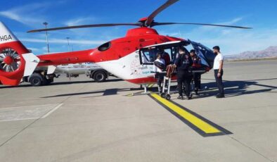 Ambulans Helikopter, 6 Aylık Büşra İçin Cizre’de Havalandı