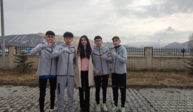 Aşkale’nin üçüz yıldızları atletizmde zirvede