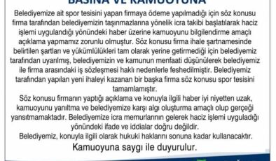 Bağlar Belediyesi’nden haciz haberi için açıklama