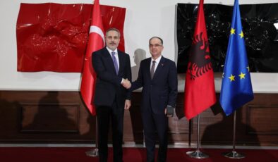 Bakan Fidan, Arnavutluk Cumhurbaşkanıyla Görüştü