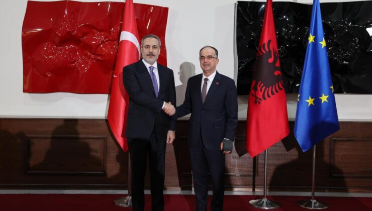 Bakan Fidan, Arnavutluk Cumhurbaşkanıyla Görüştü