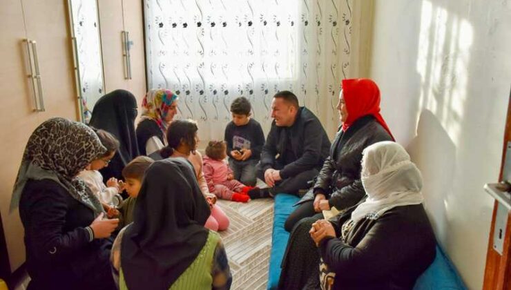 Bağlar’da sıcak yılbaşı ziyaretleri