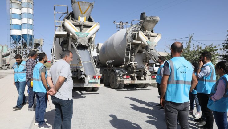 Beton mikserlerine denetim