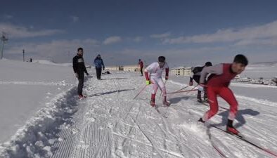 Bitlisli sporcular kışa meydan okuyor
