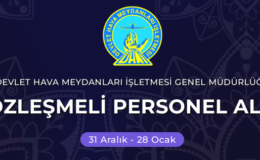 29 SÖZLEŞMELİ PERSONEL ALIMI