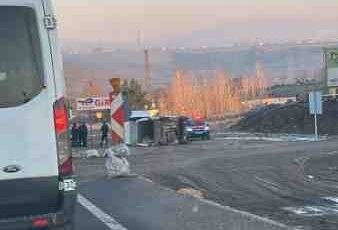Devegeçidi’nde trafik kazaları zinciri