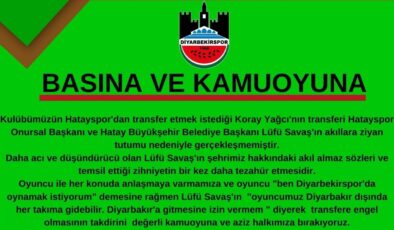 Diyarbakır transferinde şok iddia