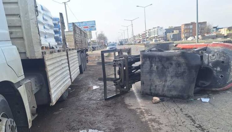 Diyarbakır’da Forklift kazasında bir kişi hayatını kaybetti