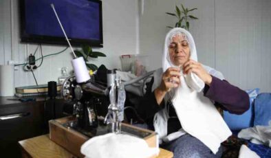 Diyarbakır’da depremzededen konteynerde hayat dersi