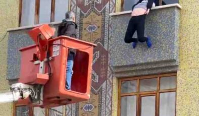 Diyarbakır’da son anda kurtarılan kadın