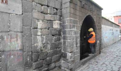 Diyarbakır’da tarihi çeşmelere can suyu