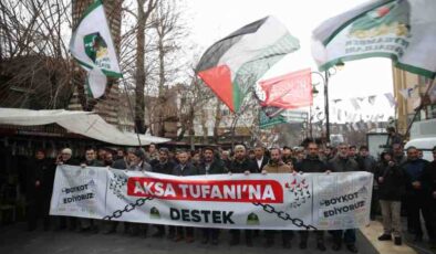Diyarbakır’dan Filistin için yükselen ses