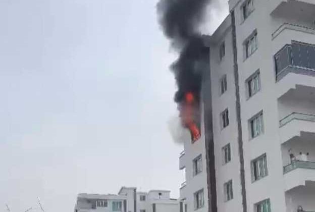 Diyarbakır’da yangın panik yarattı