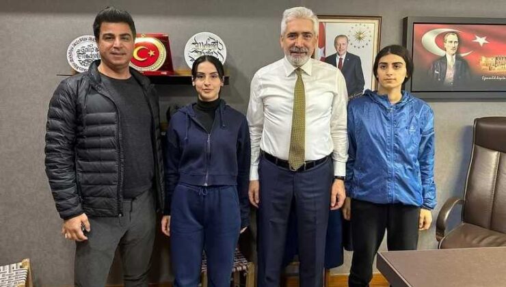 Diyarbakırlı milli Taekwandocular Meclis’te