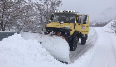 Elazığ’da karla mücadele başarısı