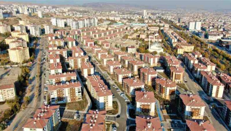 Elazığ’da: 25 bin yeni konut anahtar teslimi
