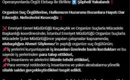 Kafes-33 ile suç örgütü çökertildi