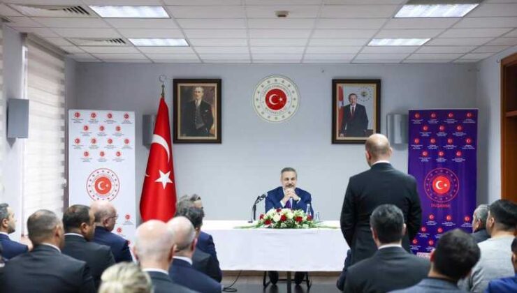 Fidan, Tacikistan’da iş dünyasıyla bir araya geldi