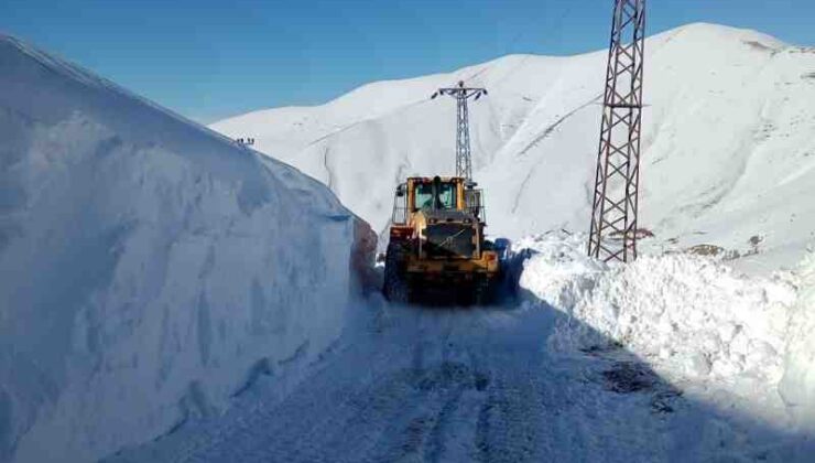 Hakkari’de 284 yol kara teslim