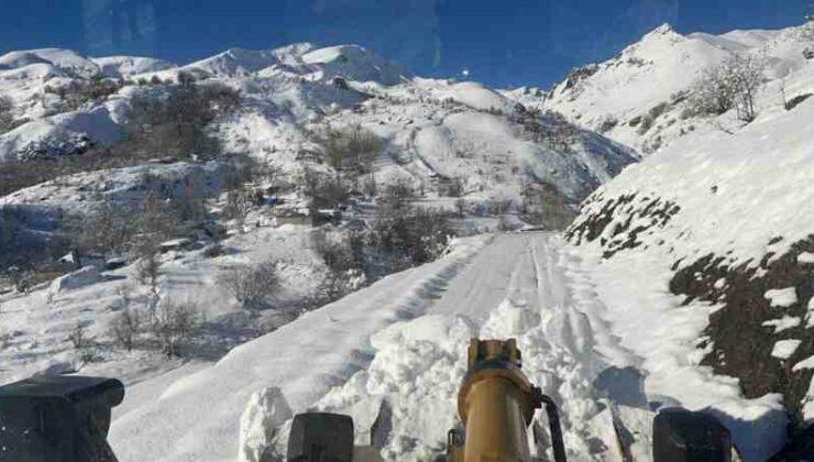Hakkari’de 9 yol yeniden açılıyor
