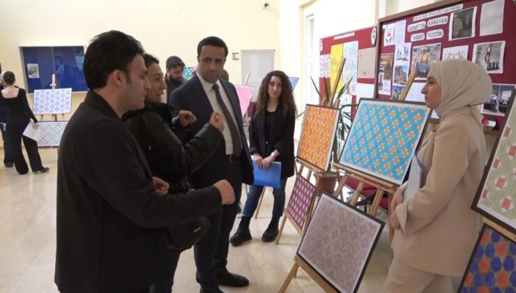 İslami geometrik süslemeler sergisi
