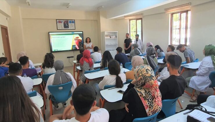 Öğrencilere “Madde Bağımlılığı Farkındalık” semineri