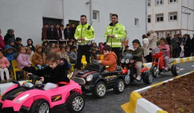 Şehit fethi sekin adı trafik parkurunda