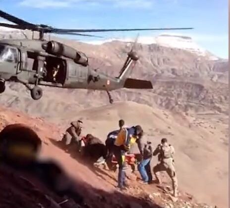 Şırnak’ta çoban dramı: helikopterle kurtarıldı