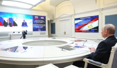 Putin: “Sisi ile özellikle Filistin-İsrail konusunda sürekli temas halindeyiz”