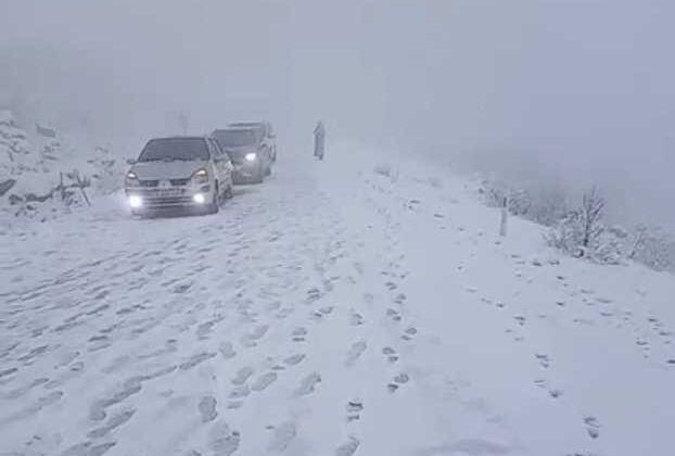 Siverek’te yoğun kar yağışı kazalara yol açtı
