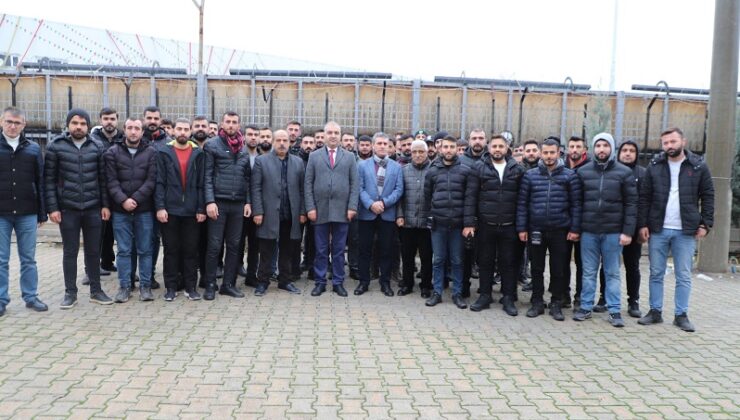 DİSKİ Müdürü personelleriyle bir araya geldi