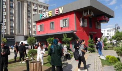 Van’da 300 bin kişiye ev sahipliği yapan ters ev