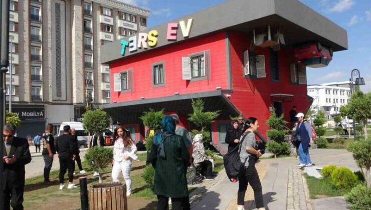 Van’da 300 bin kişiye ev sahipliği yapan ters ev
