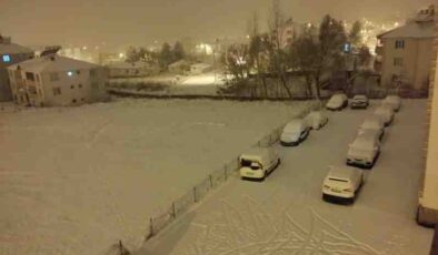 Varto’da yoğun kar ve fırtına